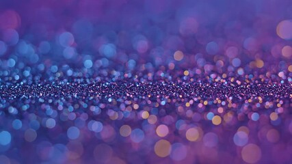 Wall Mural - A dense field of multicolored glowing particles shimmers and distorts, creating a hypnotic, seamlessly looping abstract bokeh background out of focus, digital, website