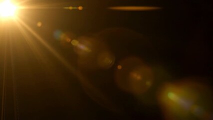 Wall Mural - Abstract lens flare effect with shimmering light streaks, seamlessly looping for backgrounds elegant, sparkle, shine