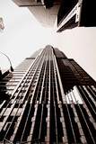 New York skycraper from below
