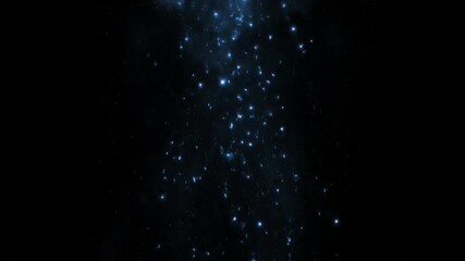 Wall Mural - water drops on black background