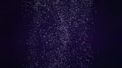Wall Mural - Abstract Particle Shower Resembling Falling Stardust in a Seamless Loop vfx, backdrop, texture
