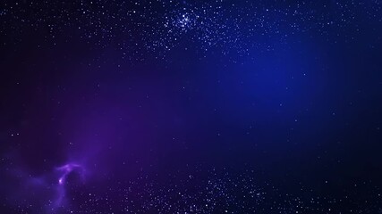 Wall Mural - abstract blue background with stars