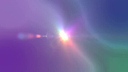 Wall Mural - A vibrant spectrum of colors pulses as a soft, dreamlike flare, blending into a captivating, seamlessly looping abstract gradient futuristic, background, soft dreamlike flare