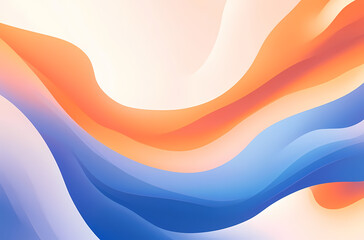 Wall Mural - Abstract Colorful Fluid Wave Background