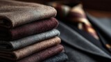 Earthy Tone Men's Fashion: Exploring Mocca Mood Suit Fabrics for a Refined Look