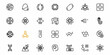 © Sarmad - Dynamic collection of science and innovation icons representing molecules, DNA, atoms, biology, and research, perfect for modern technology and discovery themes