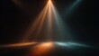 © Ammad - Golden and blue beams illuminate an empty stage ready for a mesmerizing performance with dark