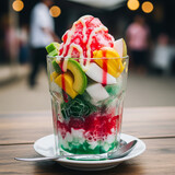 various typical Indonesian drinks
