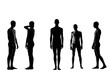 © Foysal - silhouettes of people