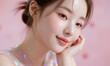 © CoreSelect - 아름다운 미인의 피부관리와 뷰티 메이크업Skin Care and Beauty Makeup of a Beautiful Woman