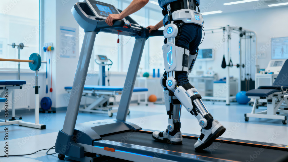 Ai powered exoskeleton for disability support in rehabilitation center ...