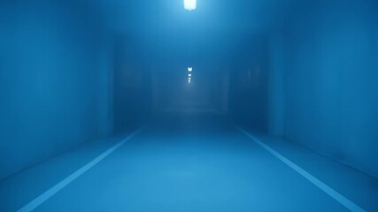 Fog Corridor Lights Trigger with Thoughtful Calm