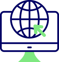 website dual color