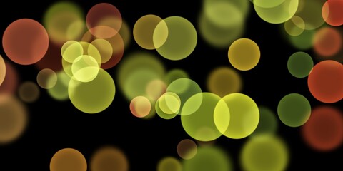 abstract colorful bokeh background