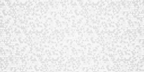 Wall Mural - abstract geometric background vector seamless technology gray and white background. abstract geometr