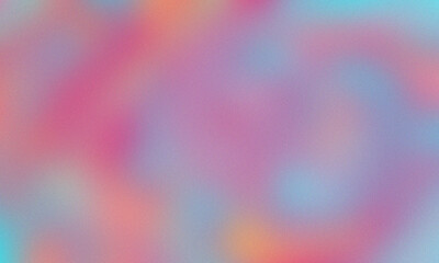 Wall Mural - Soft pastel gradient background with pink purple blue and orange hues creating a dreamy effect