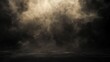 © Atmospheric stock - Mysterious atmospheric smoke rising in dark space