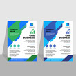 © Suvanondo - Set of Annual report or business flyer template design