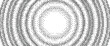 © Olga Tsikarishvili - Pixelated bitmap gradient texture circle frame isolated on transparent background with copy space. Retro pixel art, black dither pattern, 8 bit background. Vector illustration