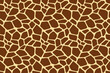 © Qubii Studio - Seamless giraffe skin pattern with natural irregular spots. Suitable for wallpapers, clothing, packaging, posters, and creative wildlife themes.