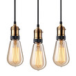 © sumona42 - Three vintage edison light bulbs hanging pendant isolated on transparent background