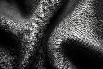 Canvas Print - Detailed Fabric Surface Showing Fine Weave and Noise