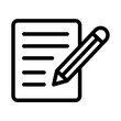 © SkyPark - Assignment Writing Line Icon of Classroom Management Icon Set