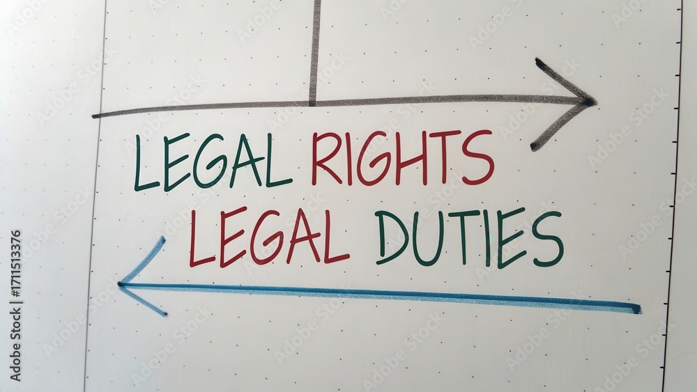Diagram Highlighting Legal Rights and Legal Duties in Professional ...
