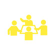 © 汰一 藤澤 - Meeting and Discussion Icon / 会議とディスカッションのアイコン（打ち合わせ・ブレインストーミング・チームワーク）