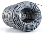 Rolled metal wire coil