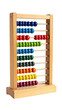 © Never - Wooden abacus with colorful beads