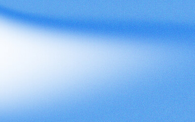 Wall Mural - Abstract blue gradient with speckled texture subtle bubbles and diagonal dark shadow overlay