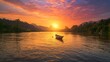 © Fatema Munny - sunset on the river