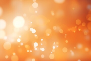 Wall Mural - Orange shape pattern bokeh effect background backgrounds abstract light.