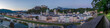Salzburg - The panorama of old town at morning dusk.