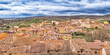 Town Panoramic View from the Castle, Molina de Aragón, Guadalajara, Castilla La Mancha, Spain, Europe