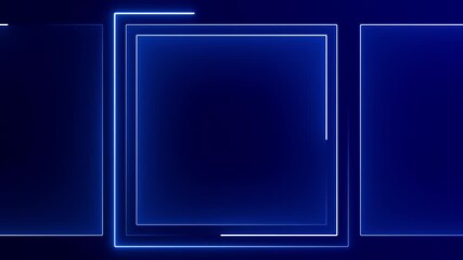 Wall Mural - 4k colorful abstract background dance floor several shining stage lights 4k floodlights shining brig