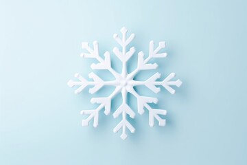Canvas Print - snowflake celebration copy space decoration.
