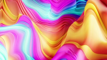 Swirls of marble. Liquid marble texture. Marble ink colorful. Fluid art. Very Nice Abstract Colorful Design Colorful Swirl Texture Background Marbling Video. 3D Abstract, 4K.