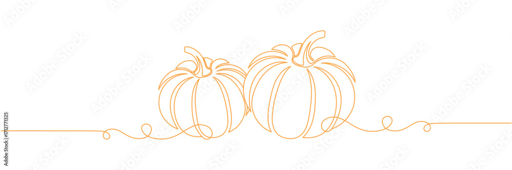 Orange halloween pumpkins isolated on white background Stock Vector ...