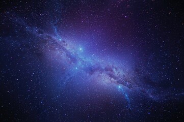 cosmic panorama featuring stars, nebulae, and galaxies in deep space
