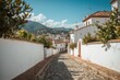Alleyway in a small mountain village