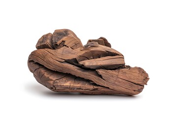 Organic wooden texture shaped like heart high resolution picture