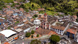 Granada, Antioquia, Colombia. June 28, 2025. Aerial drone view. It is one of the 125 municipalities in the department.