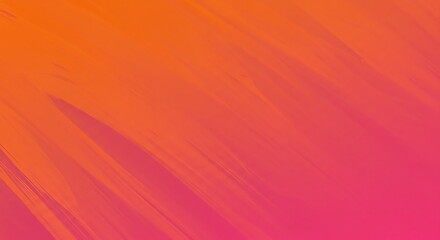 Wall Mural - a vibrant, abstract background with a smooth gradient transitioning from orange to pink tones