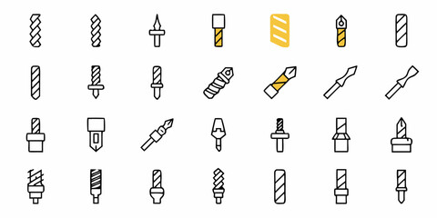 Illustration of various testing and measurement devices including meters and probes on a white background