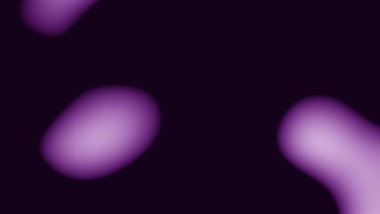 Wall Mural - Purple Liquid Blob Animation on Black Background, Abstract Fluid Shape, Smooth Flowing Motion Graphic, Seamless Loop for Creative Video Backdrop and Design