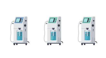 Modern oxygen concentrator devices for healthcare settings