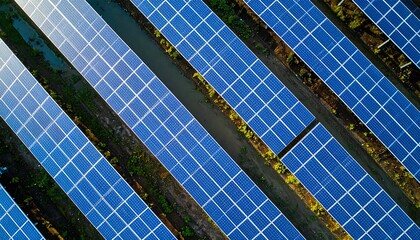 Solar Panel Array Green Energy