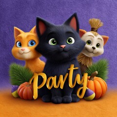 Naklejka na meble Trickster grove. Generative AI